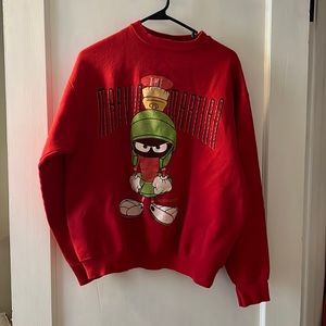 Vintage Marvin the Martian Sweatshirt 90s size L